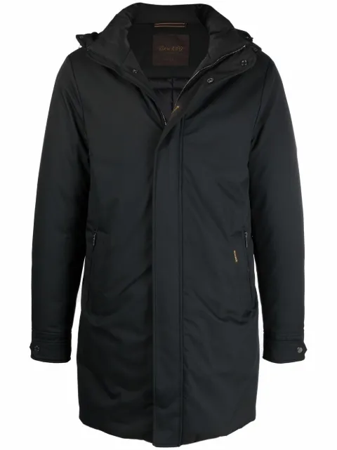 padded hooded parka