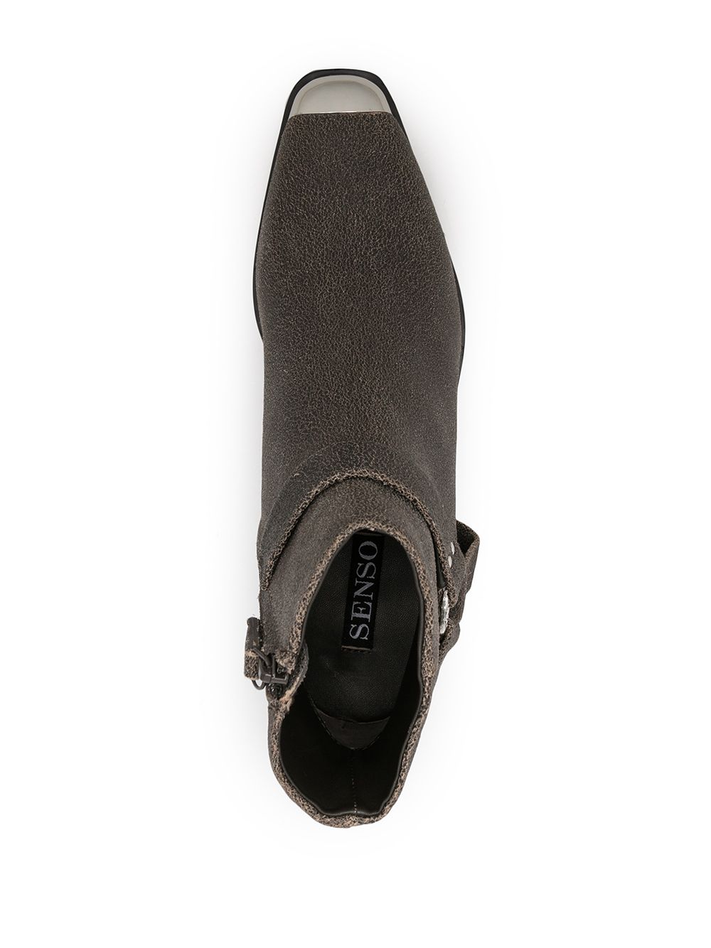 Shop Senso Roo Ii Leather Boots In Braun