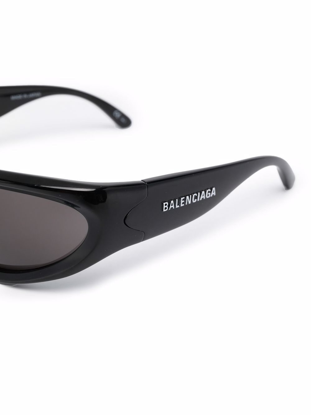 фото Balenciaga eyewear солнцезащитные очки swift в овальной оправе