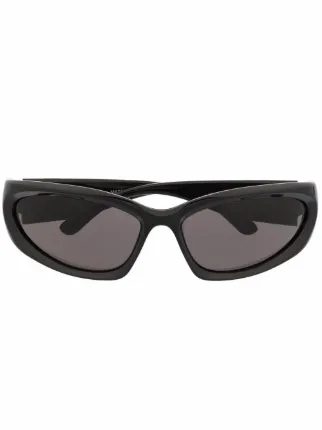 Balenciaga Eyewear Swift oval-frame Sunglasses - Farfetch