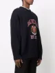 Balenciaga College logo-embroidered jumper