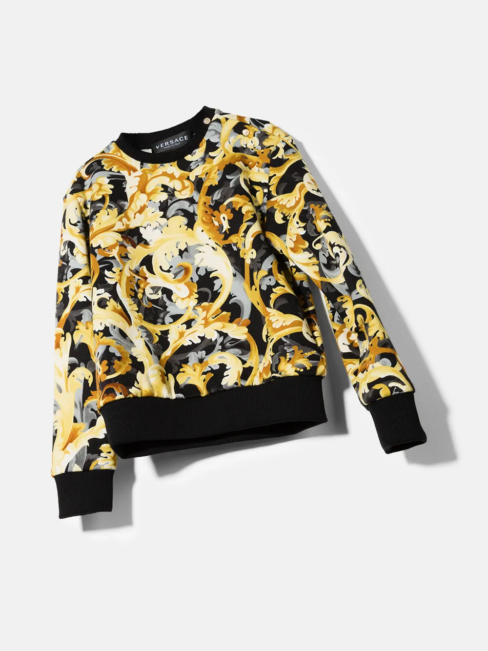 Bild 2 von Versace Kids Sweatshirt mit Barockmuster
