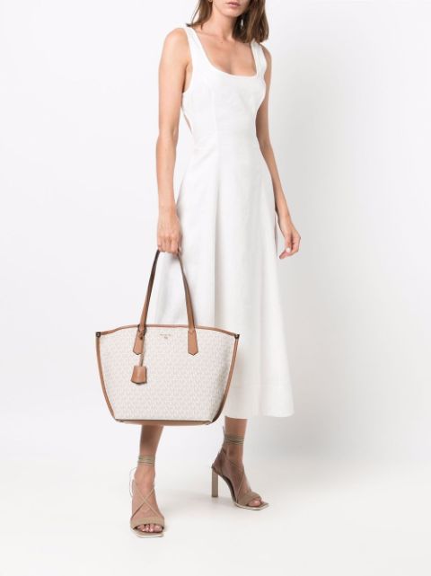 Shop Michael Michael Kors Jane large tote bag with Express 