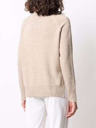 high neck wool-blend jumper展示图