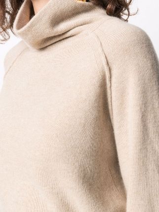 high neck wool-blend jumper展示图