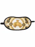 Versace Barocco print sleeping eye mask - Black