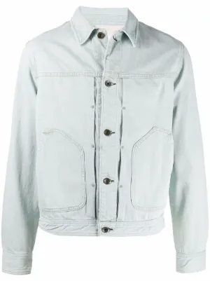 rag and bone white denim jacket