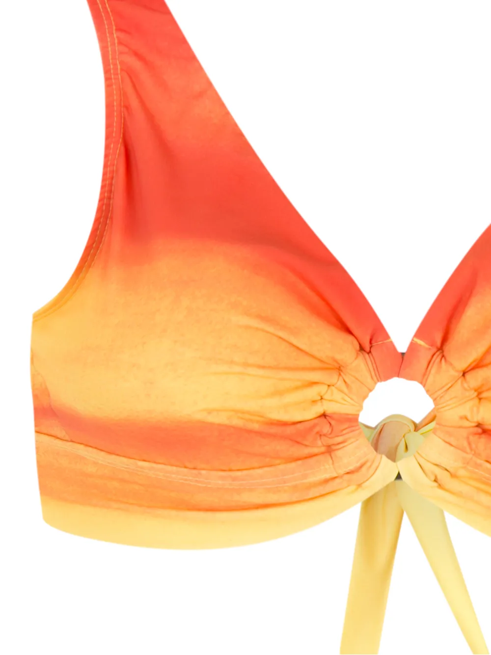 Amir Slama Gradient-effect Bikini In Gelb