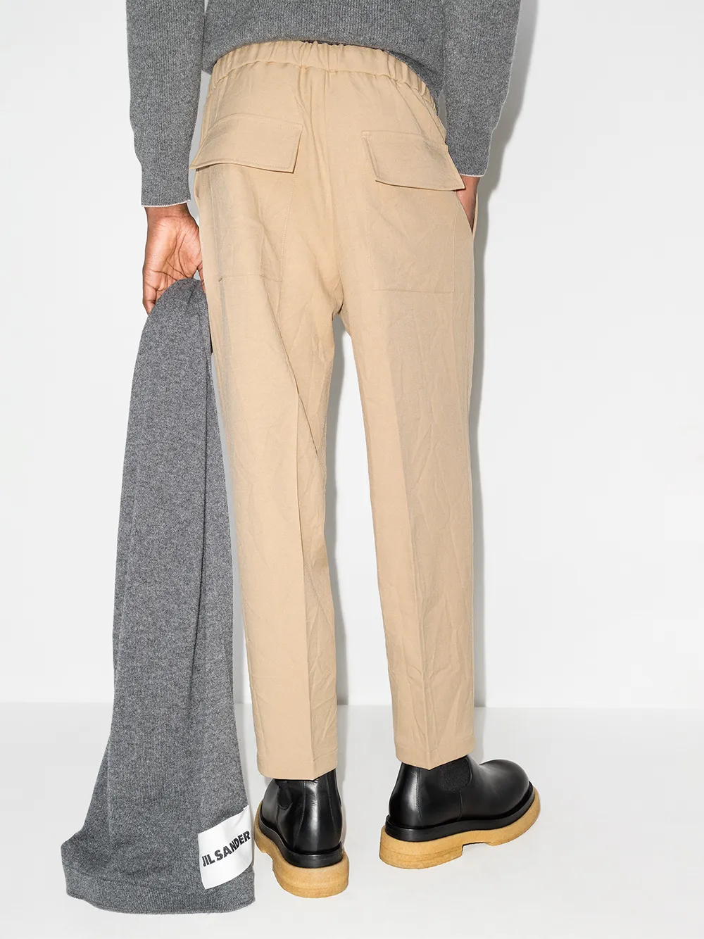 фото Jil sander брюки строгого кроя