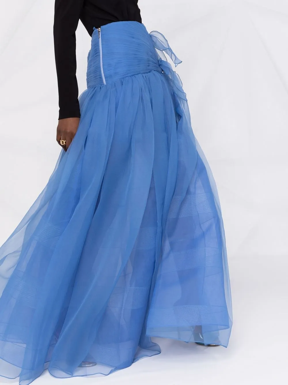 фото Raisavanessa юбка макси из органзы