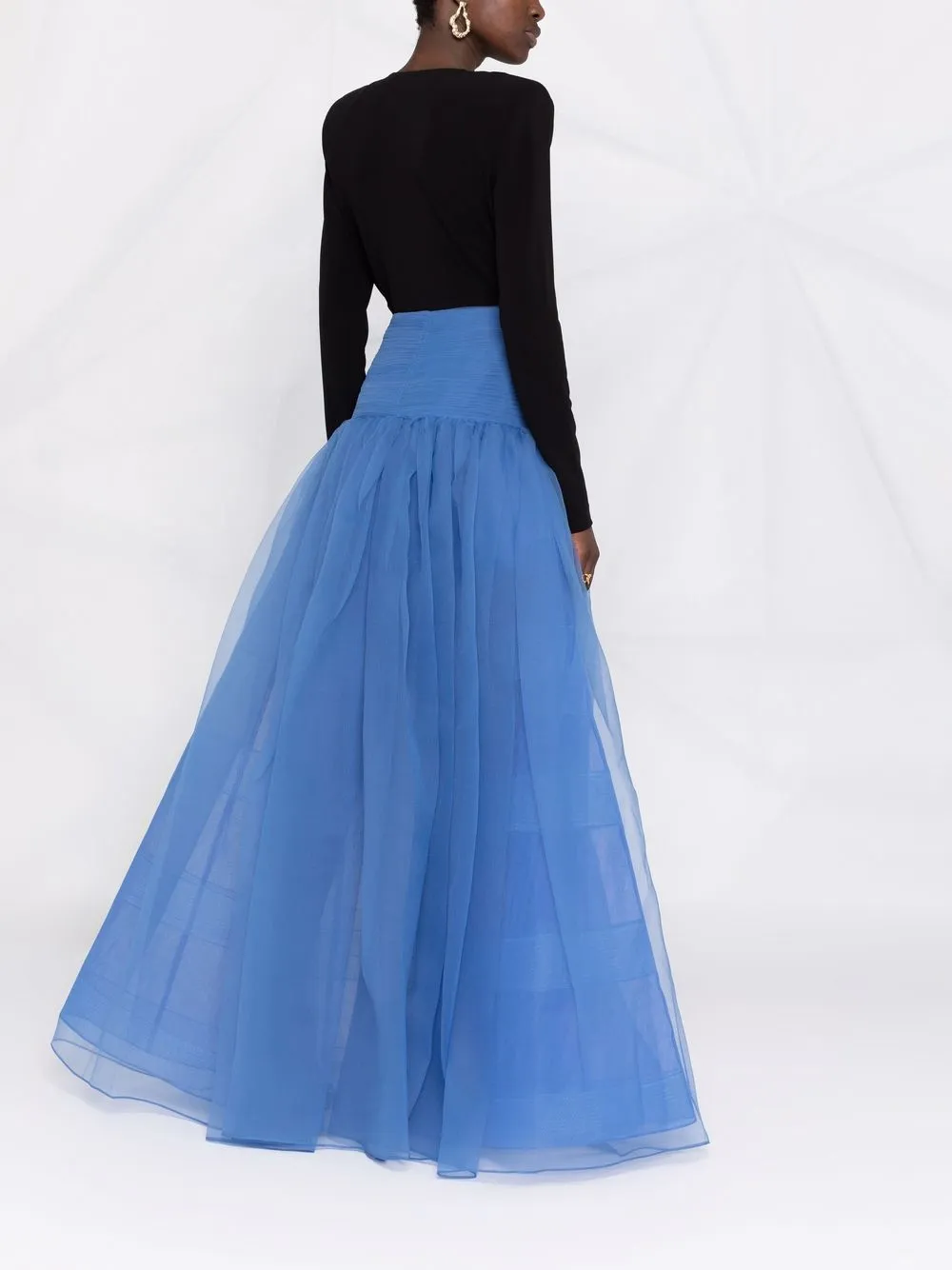 фото Raisavanessa юбка макси из органзы