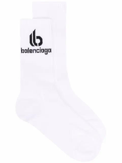 Balenciaga Geribbelde Sokken - Farfetch