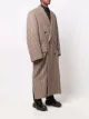 Balenciaga Boxy double-breasted houndstooth coat