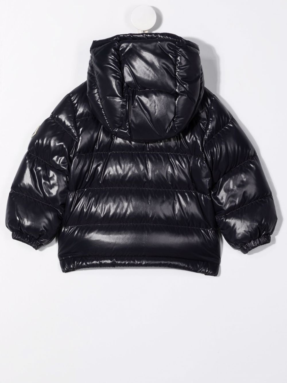 фото Moncler enfant пуховик с капюшоном