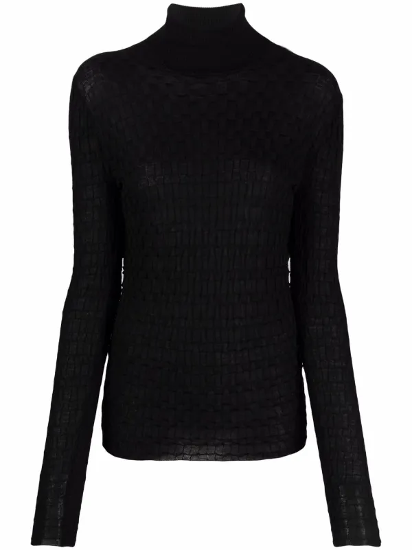 versace knitted jumper