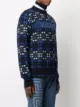 Versace tartan-jacquard jumper