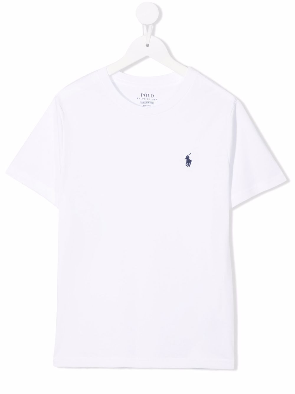 Ralph Lauren Kids футболка с вышитым логотипом Белый 323832904 16907198