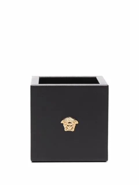 Versace Pote para lápis com estampa Medusa