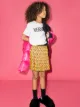 Versace Kids تنورة 'لا غريكا' ميني بكسرات