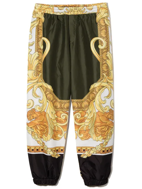 Versace Kids Barocco-print track pants