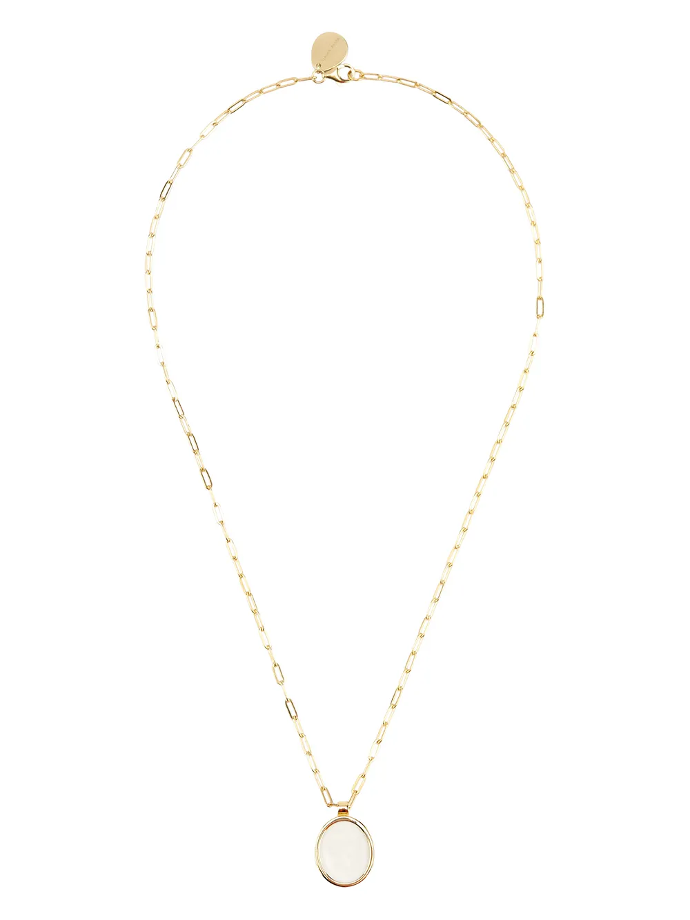 

Simone Rocha porcelain medallion necklace - Gold