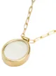 Simone Rocha porcelain medallion necklace
