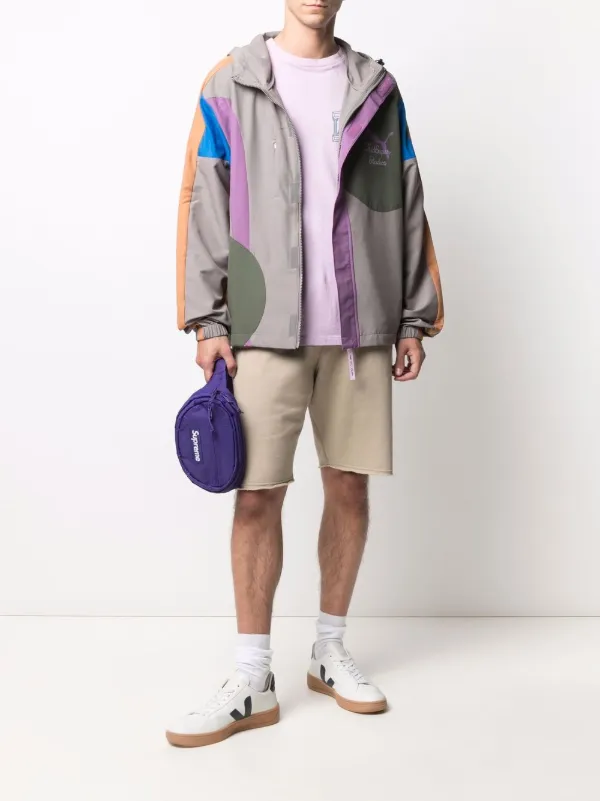 purple puma shoes jacket