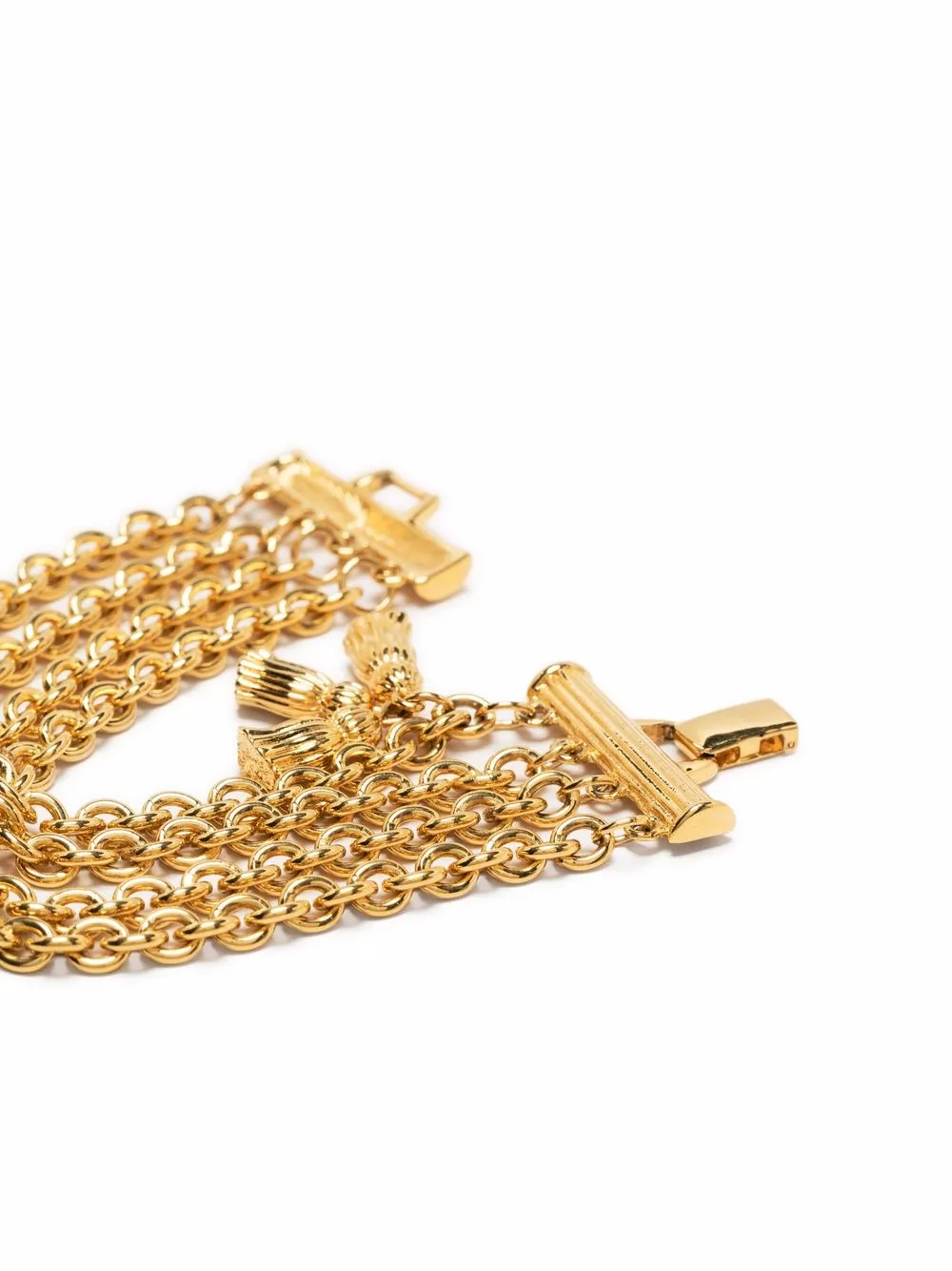  Monet Pre Owned 1980 Armband Mit Kettengliedern   Gold 