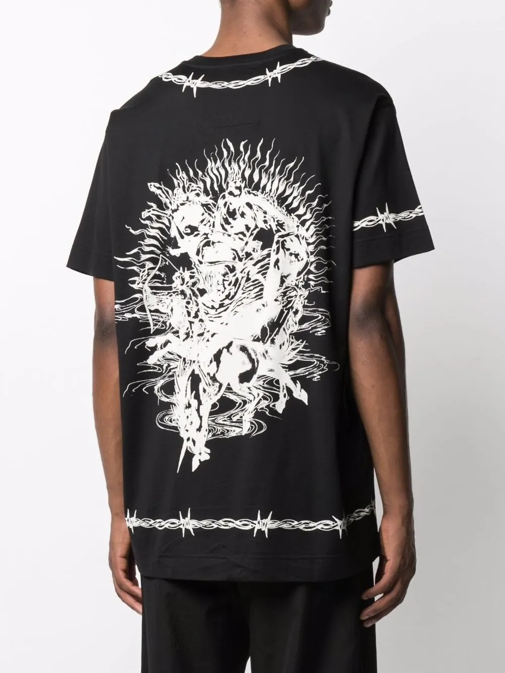 фото Givenchy футболка gothic с короткими рукавами