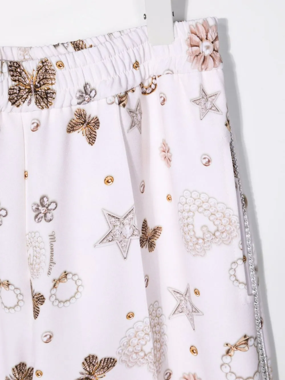 фото Monnalisa брюки со складками и принтом