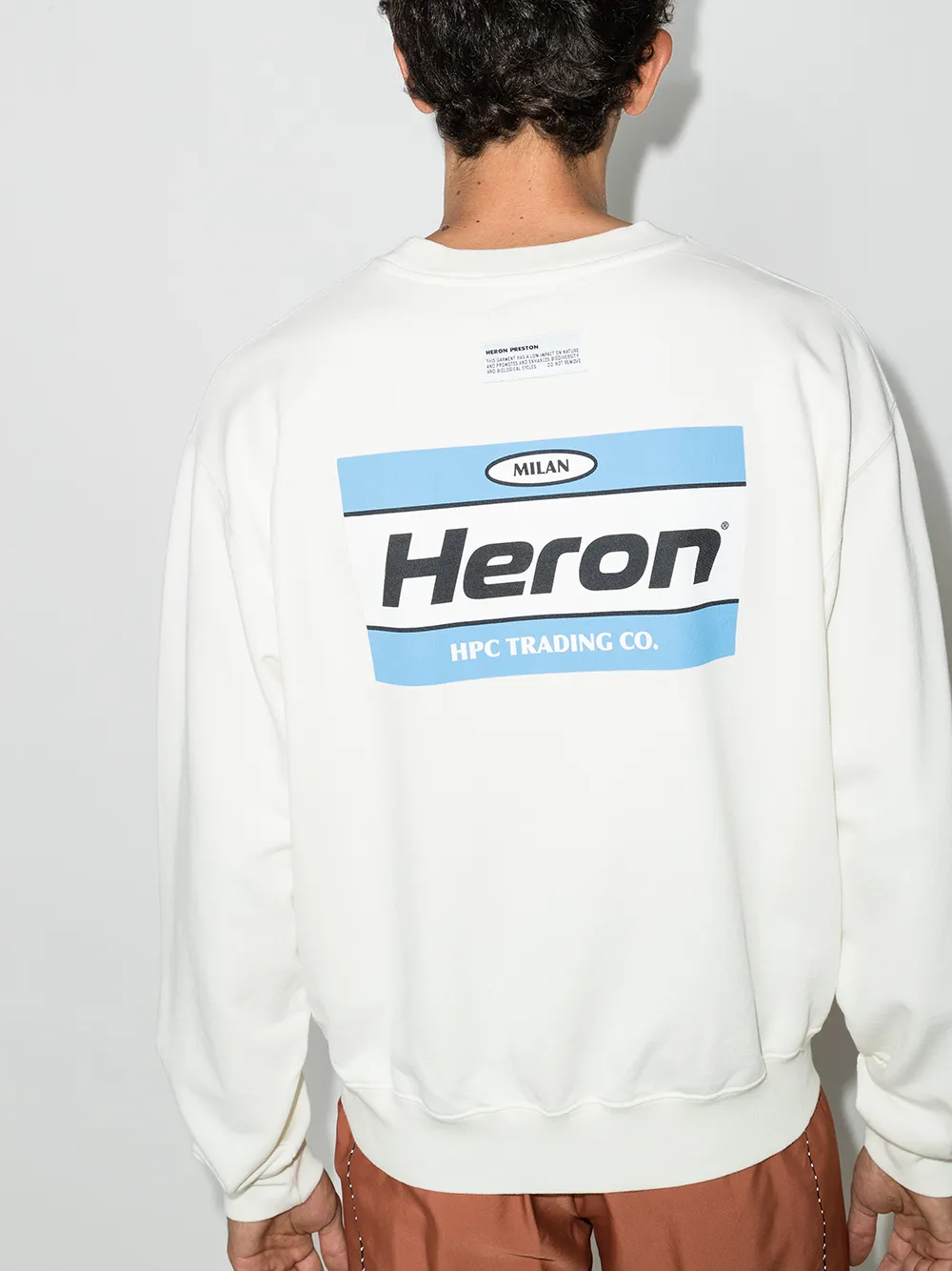 фото Heron preston толстовка с логотипом