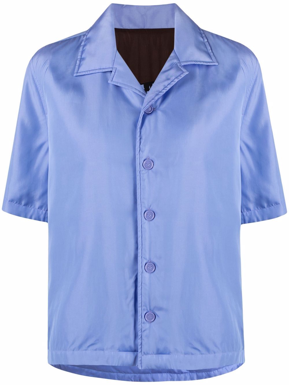 фото Bottega veneta рубашка с короткими рукавами и принтом