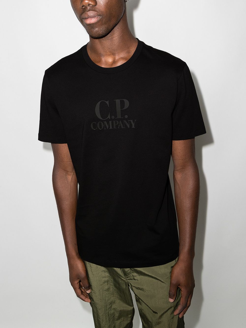 фото C.p. company cp clss chst lg ss tee blk