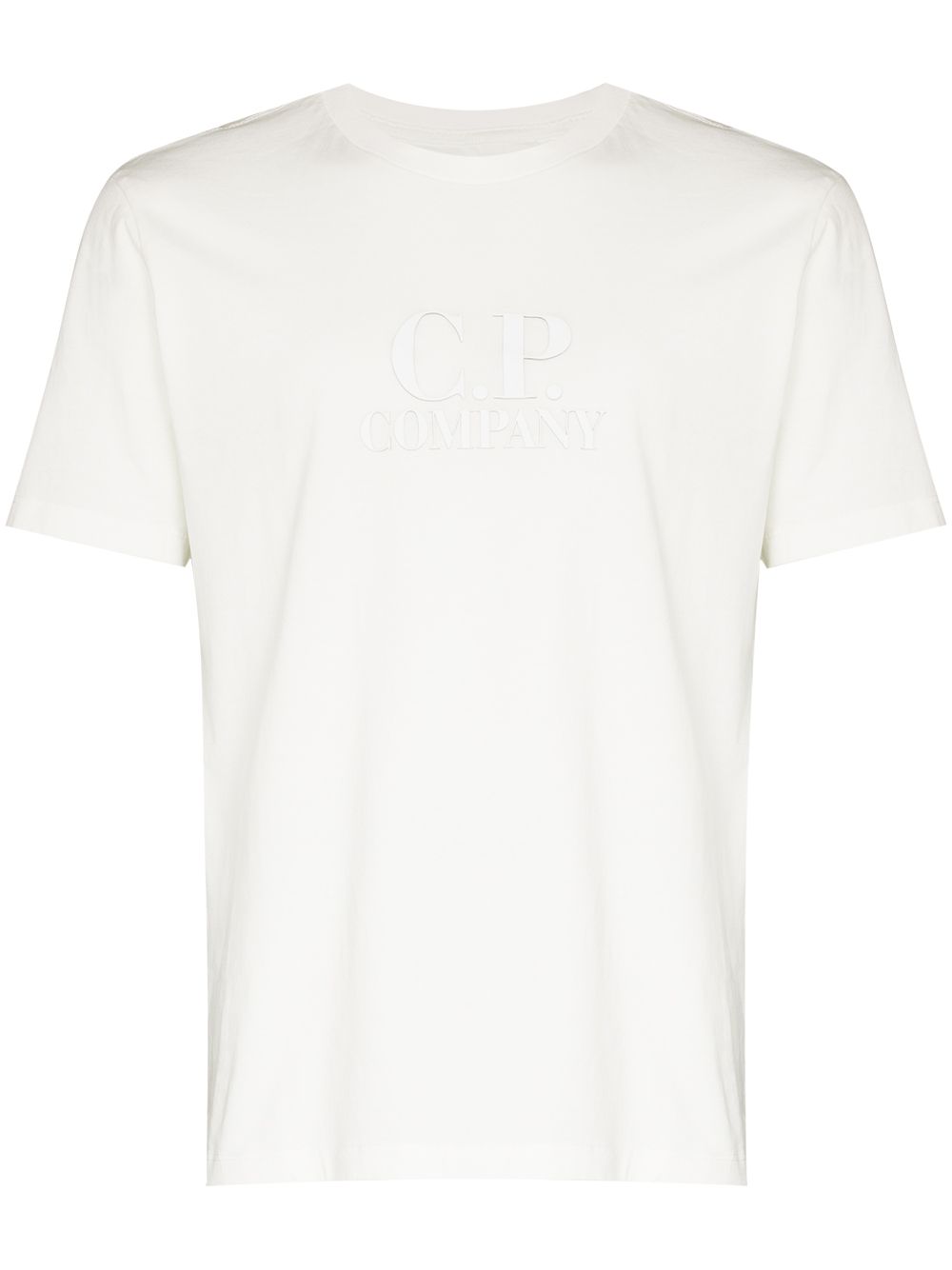 фото C.p. company cp clss chst lg ss tee wht