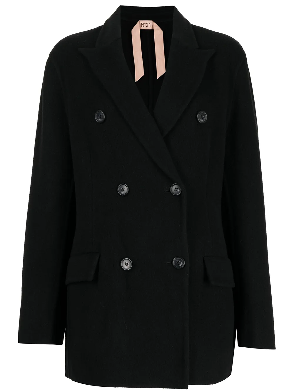 

Nº21 double-breasted oversized jacket - Black