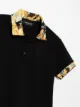 Versace Kids TEEN Baroccoflage-trim polo shirt