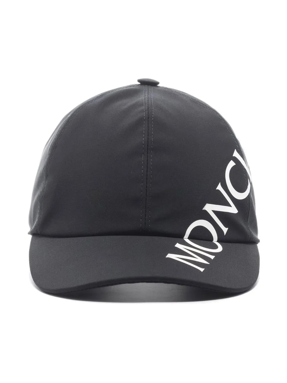 

Moncler gorra con logo diagonal estampado - Negro