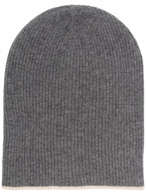 Brunello Cucinelli ribbed-knit beanie Men