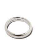 Le Gramme 18kt white gold 6g beveled ring - Silver