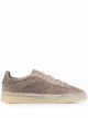 Image 1 of Santoni panelled low-top sneakers