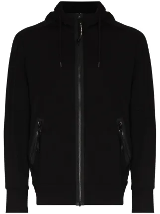 C.P. Company goggle-detail zip-up Hoodie | Black | FARFETCH
