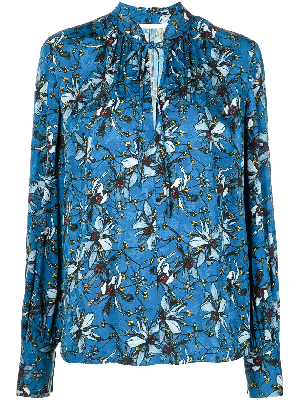 

Jason Wu Collection blusa con estampado floral - Azul