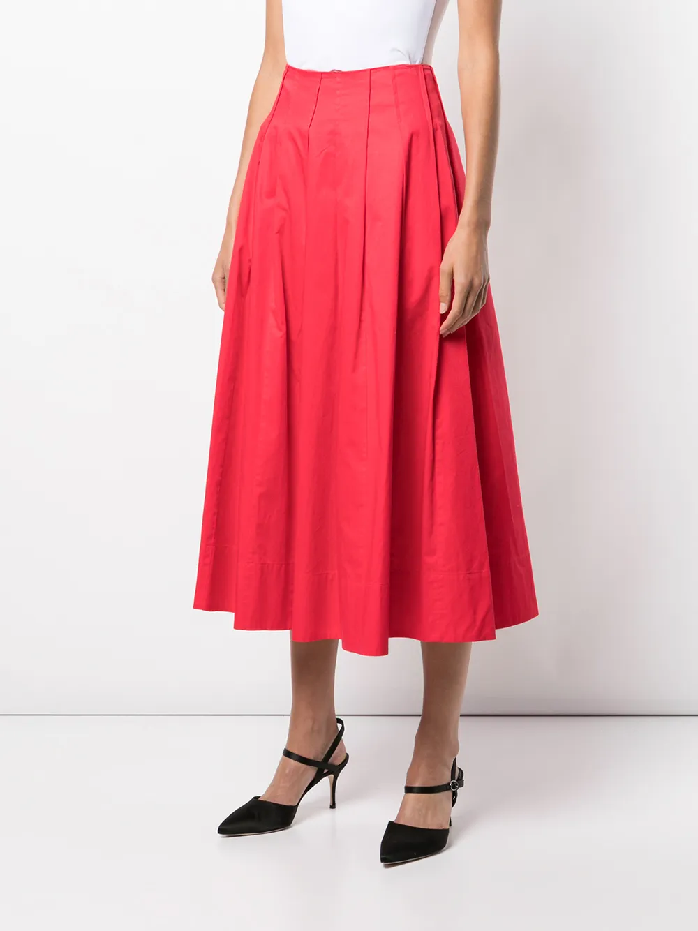 фото Jason wu collection юбка а-силуэта со складками