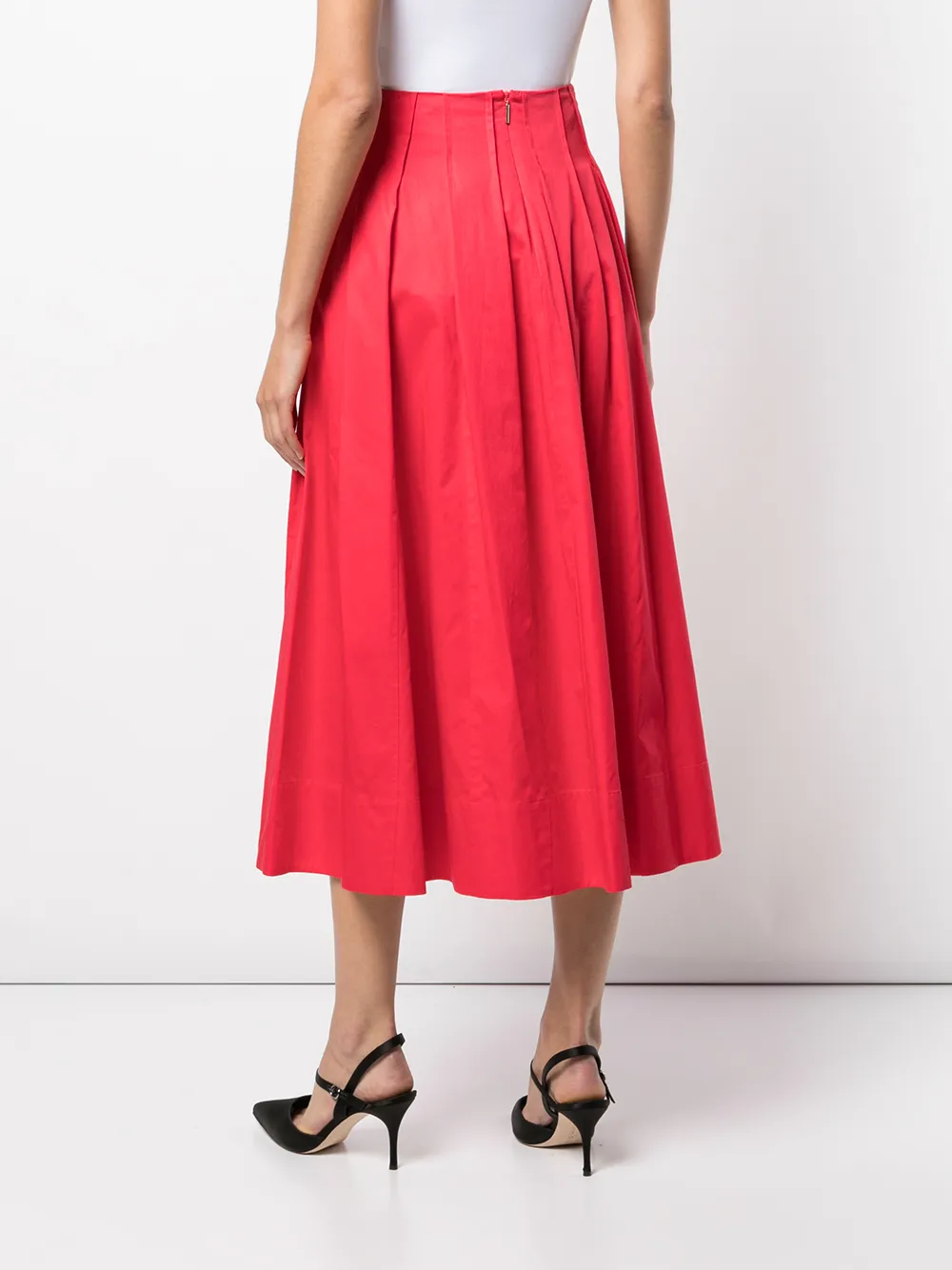 фото Jason wu collection юбка а-силуэта со складками