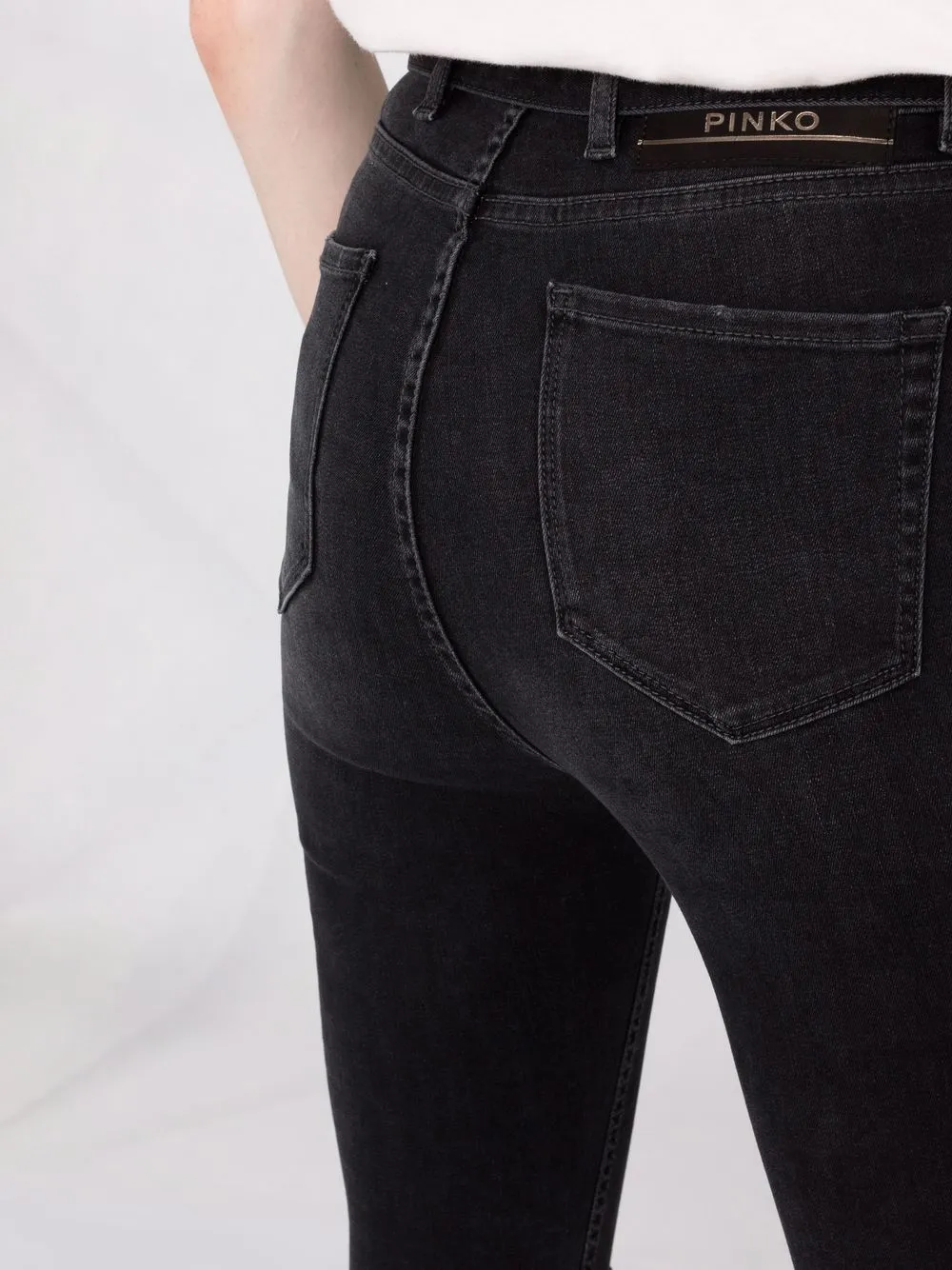 фото Pinko джинсы скинни с завышенной талией