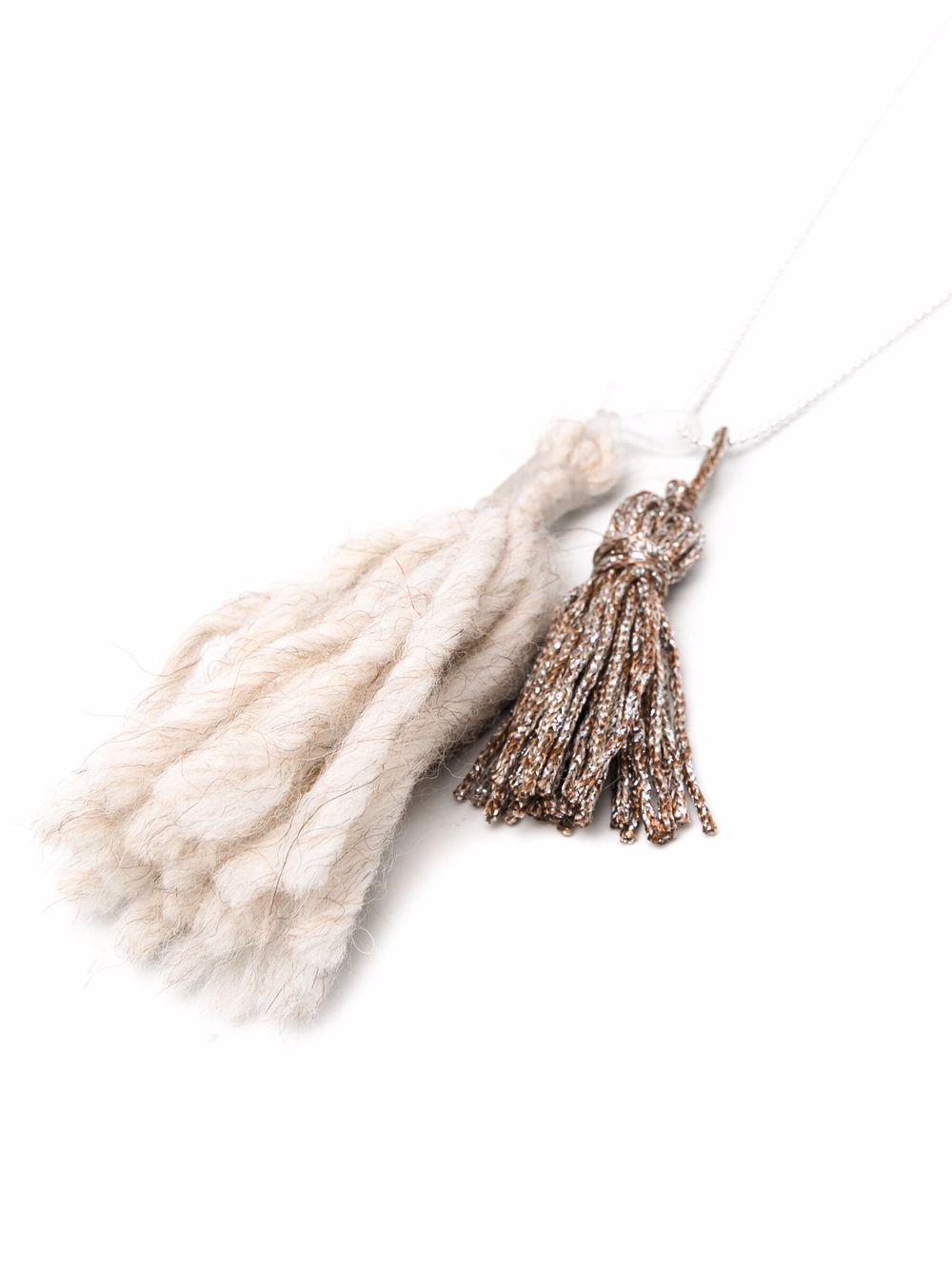 фото Caffe' d'orzo tassel-detail necklace