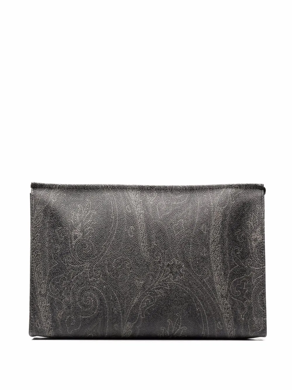 

ETRO paisley-print clutch bag - Black