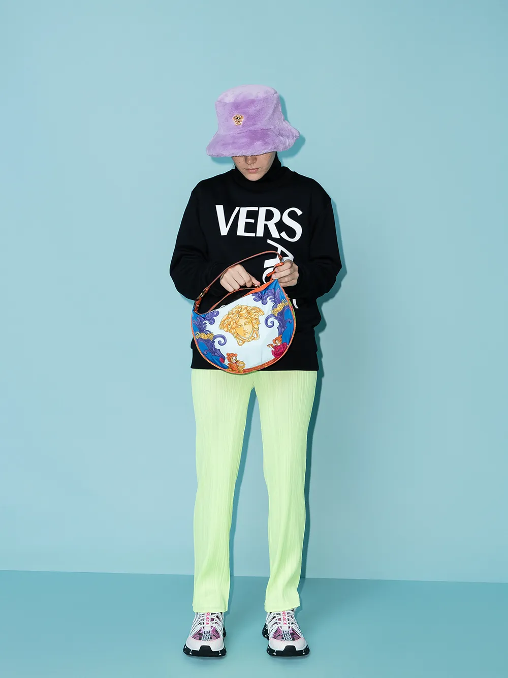 фото Versace kids толстовка с логотипом