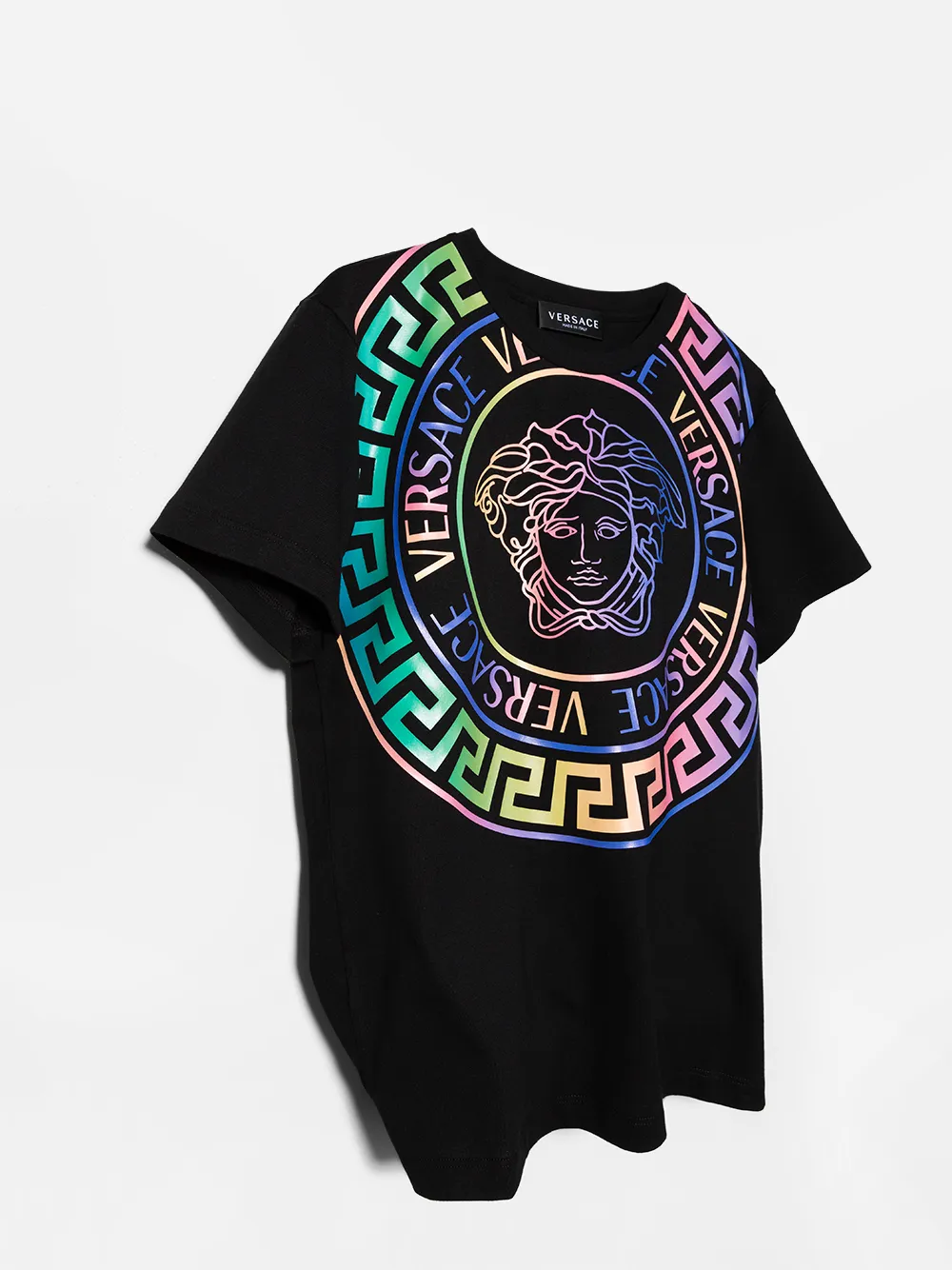 фото Versace kids футболка с принтом medusa