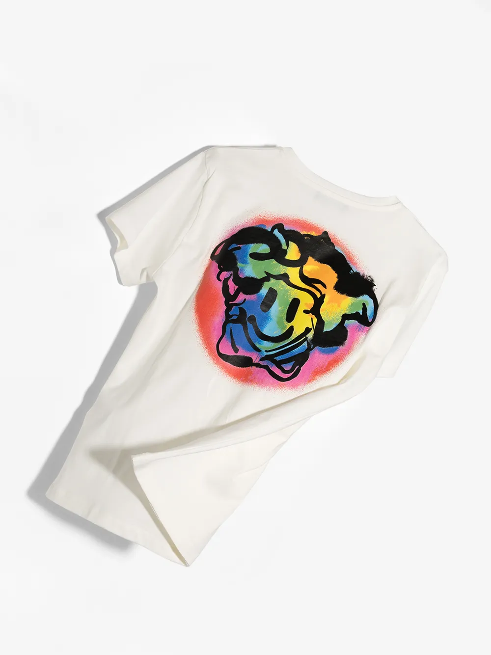 фото Versace kids футболка с принтом medusa smile